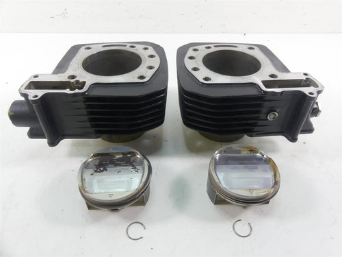 2014 Moto Guzzi Griso 1200 SE 8V Cylinder Jug Piston Set - Nice 981008 981007 | Mototech271