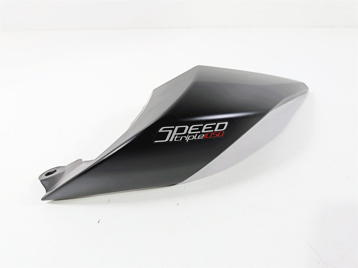 2019 Triumph Speed Triple RS 1050 Black Left Tail Cover Fairing T2303456 {{ shop.shopifyCountryName }} - Mototech271