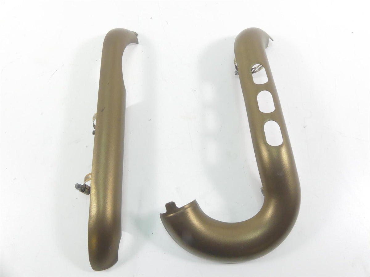 2018 Harley Softail FXFB Fat Bob Exhaust Header Heat Shield Set 65400319 {{ shop.shopifyCountryName }} - Mototech271
