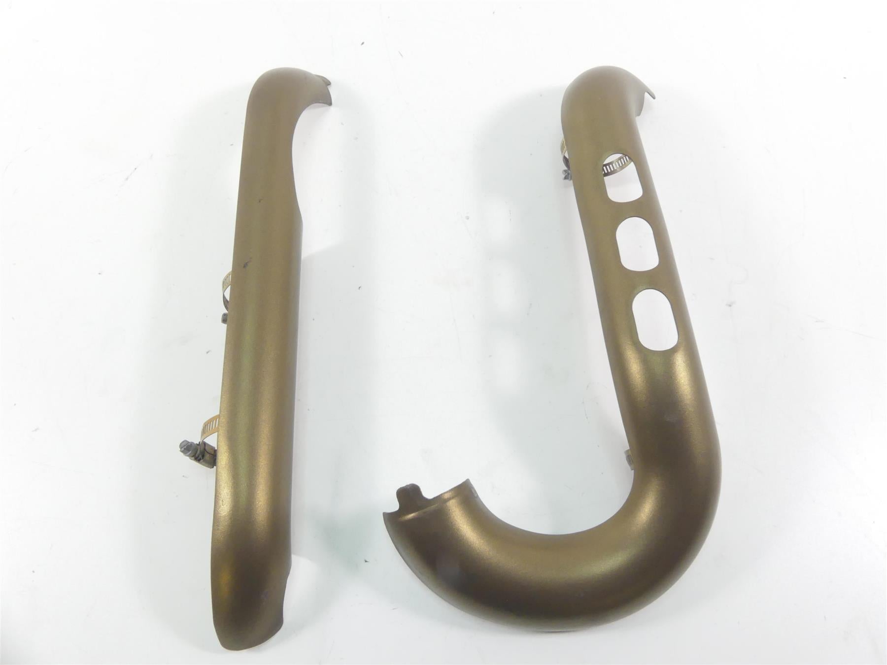 2018 Harley Softail FXFB Fat Bob Exhaust Header Heat Shield Set 65400319 {{ shop.shopifyCountryName }} - Mototech271