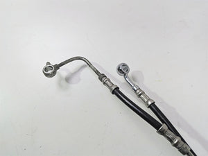 2010 Harley Touring FLHXSE CVO Street Glide Front Abs Brake Line Set 46674-10
