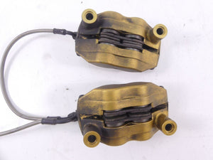 2009 Triumph Street Triple 675R Front Nissin Brake  Caliper Set T2020375 T202037