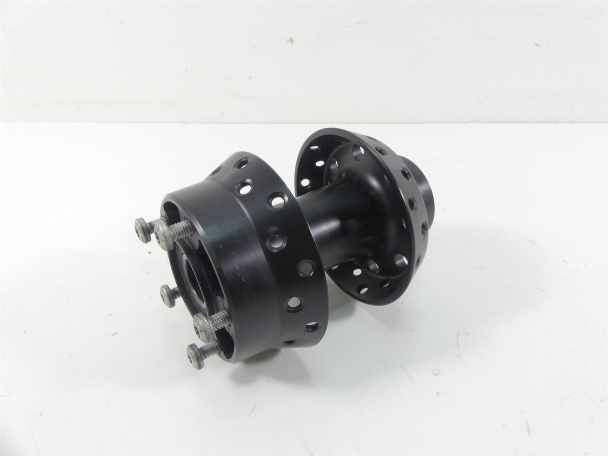 2015 Harley FLS Softail Slim Front Black Wheel Spoke Hub 55107-12 {{ shop.shopifyCountryName }} - Mototech271