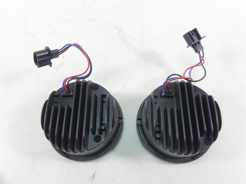 2014 Harley Dyna FXDF Fat Bob Led Headlight Light Bulb Lens Set - Scratched {{ shop.shopifyCountryName }} - Mototech271