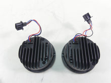 Load image into Gallery viewer, 2014 Harley Dyna FXDF Fat Bob Led Headlight Light Bulb Lens Set - Scratched
