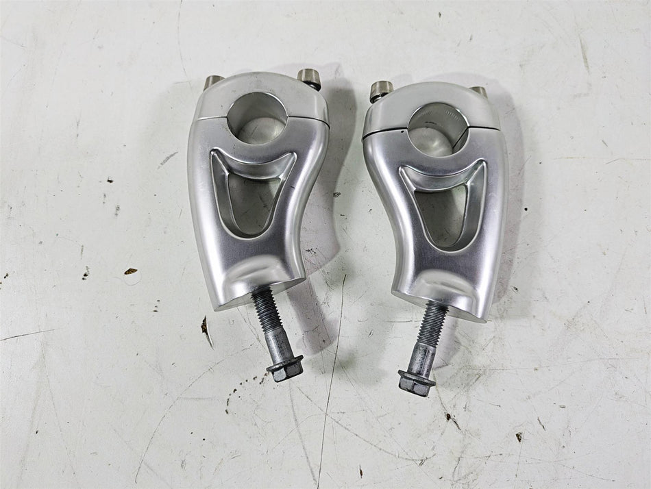 2014 Moto Guzzi California 1400 Touring Handlebar Holder Riser Set GU06500600 {{ shop.shopifyCountryName }} - Mototech271