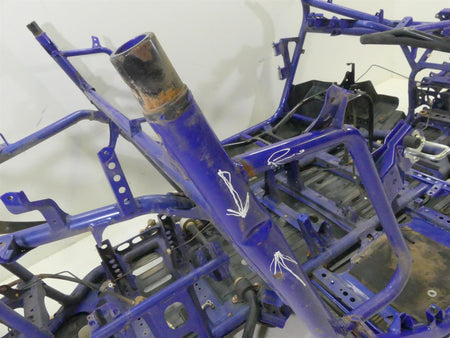 2017 Yamaha YXZ1000R EPS SS Main Frame Chassis + Doors -Slvg - Read 2HC-F1110-21 {{ shop.shopifyCountryName }} - Mototech271