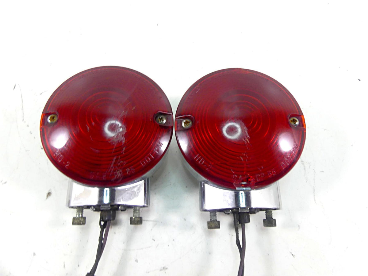 2002 Harley FLSTCI Softail Heritage Rear Turn Signal Blinker Set 68510-74C {{ shop.shopifyCountryName }} - Mototech271