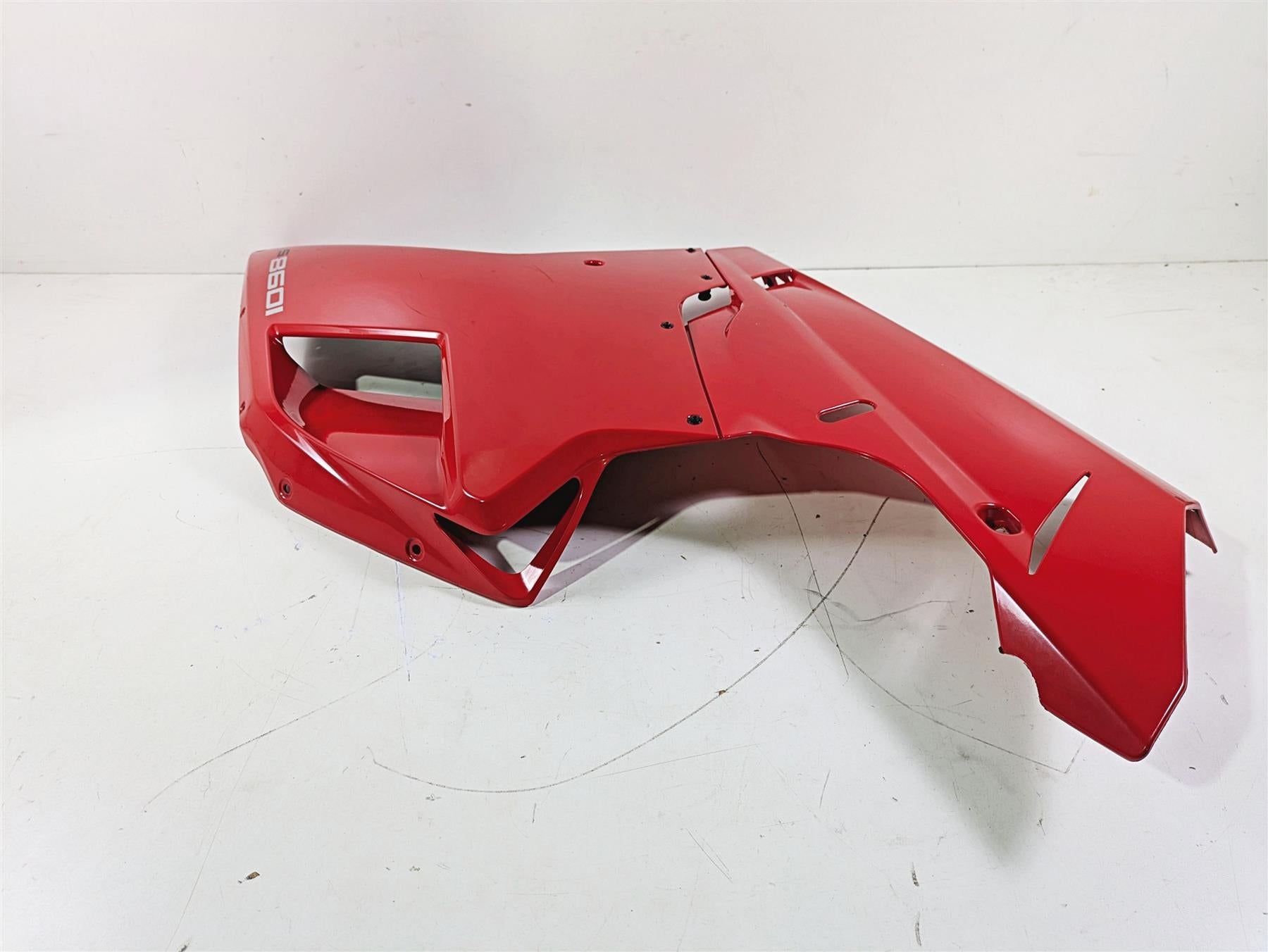 2008 Ducati SBK 1098 S Upper Lower Right Side Fairing Cover Cowl Set 48012392A {{ shop.shopifyCountryName }} - Mototech271