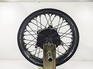 2015 BMW R nineT K21 17x3.5 Front Wheel Black Spoke Rim - Wobble 36318546108 36318544512 | Mototech271