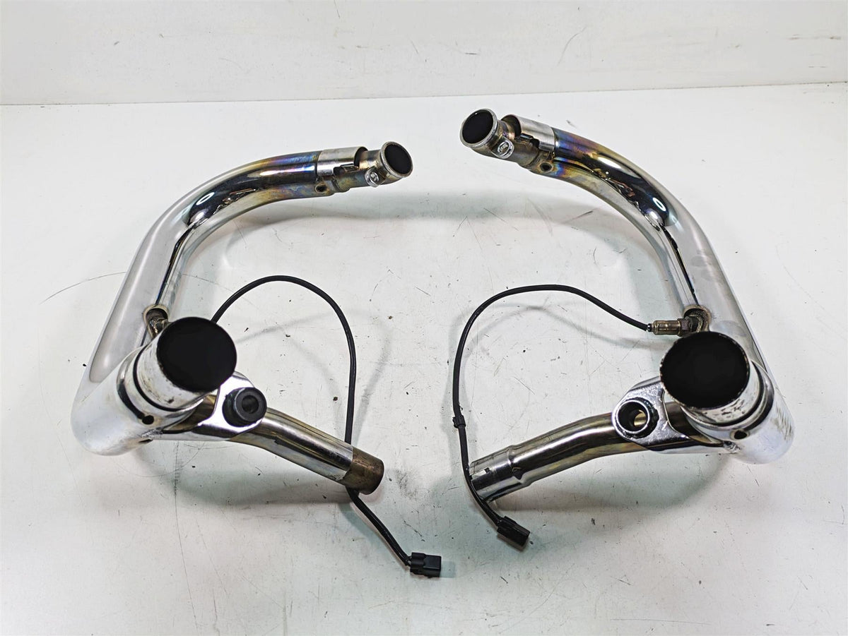 2011 Triumph America Exhaust Header Manifold Pipe Set T2203000 T2203001 {{ shop.shopifyCountryName }} - Mototech271