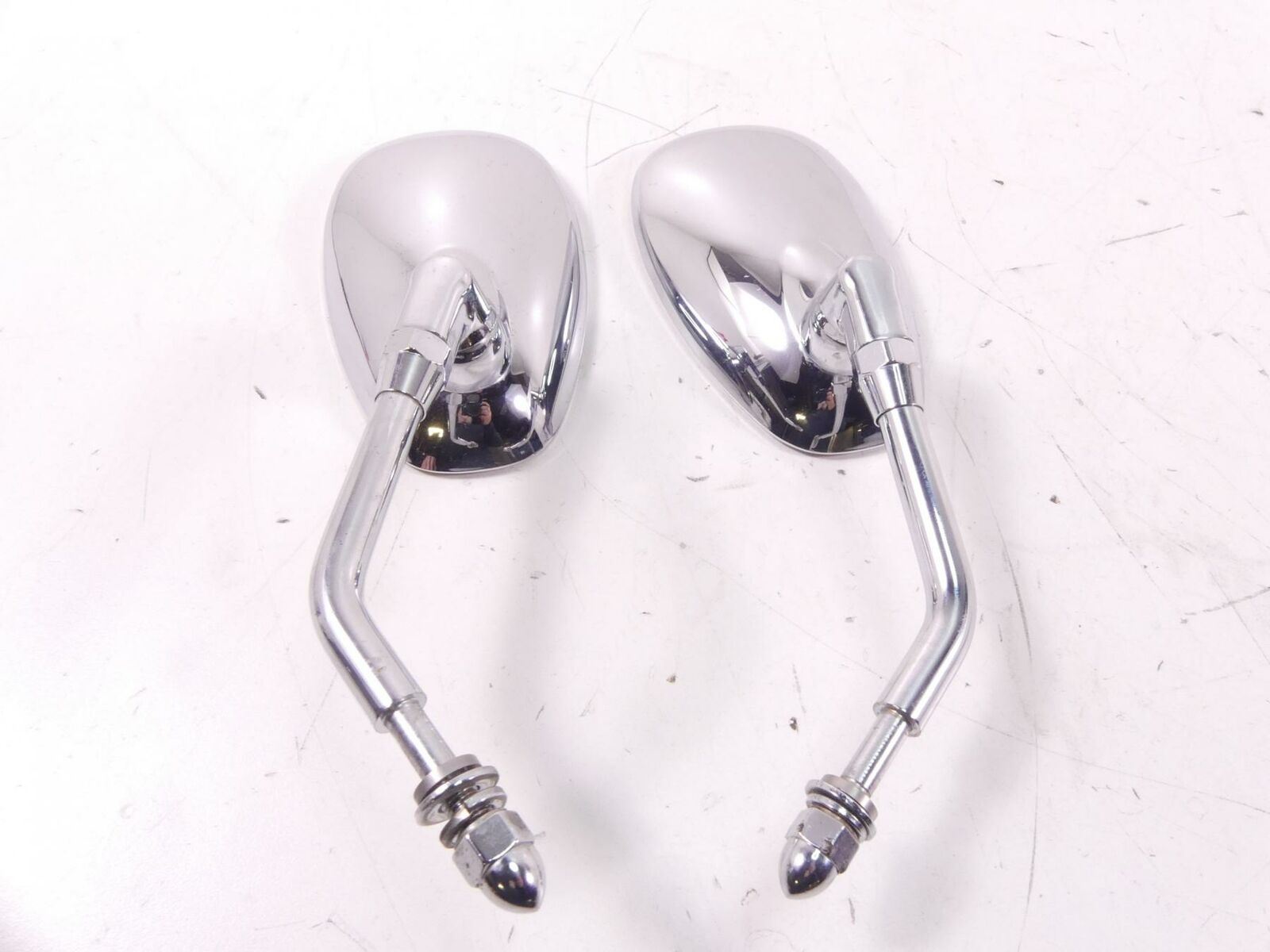 2003 Indian Spirit Springfield Rear View Teardrop Mirror Set 43-008 {{ shop.shopifyCountryName }} - Mototech271