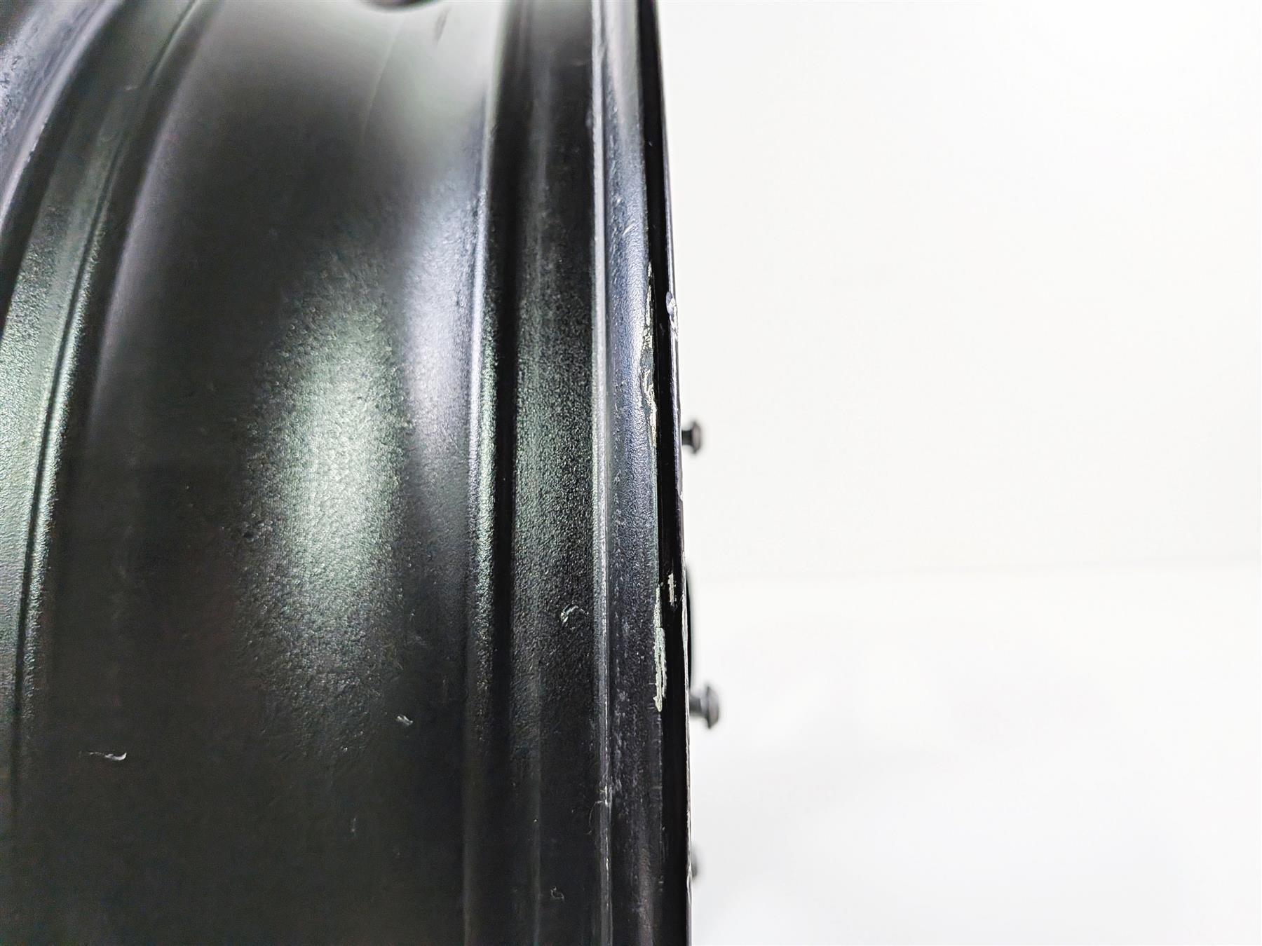 2008 Yamaha YZF R1 RN19 Straight Black Front Wheel Rim 17x3.5 5VY-25168-00 {{ shop.shopifyCountryName }} - Mototech271