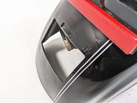 2007 Harley Sportster XL1200 C Rear Fender Vivid Black Silver Stripe 59847-10 {{ shop.shopifyCountryName }} - Mototech271
