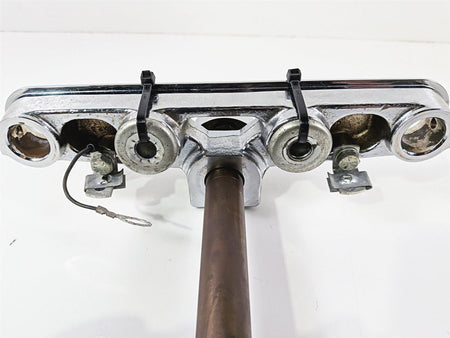 2005 Harley Softail FLSTFSE CVO Fat Boy Lower & Upper Triple Tree 45605-00A 45456-86B-Mototech271