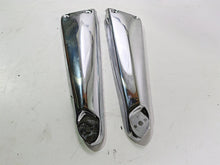 Load image into Gallery viewer, 2006 Triumph Rocket 3 Rear Chrome Side Guards Covers Struts T2081425 T2081430 | Mototech271
