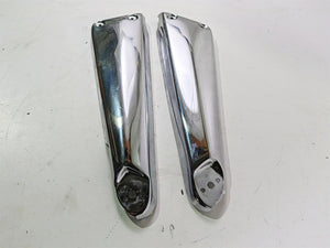 2006 Triumph Rocket 3 Rear Chrome Side Guards Covers Struts T2081425 T2081430 | Mototech271