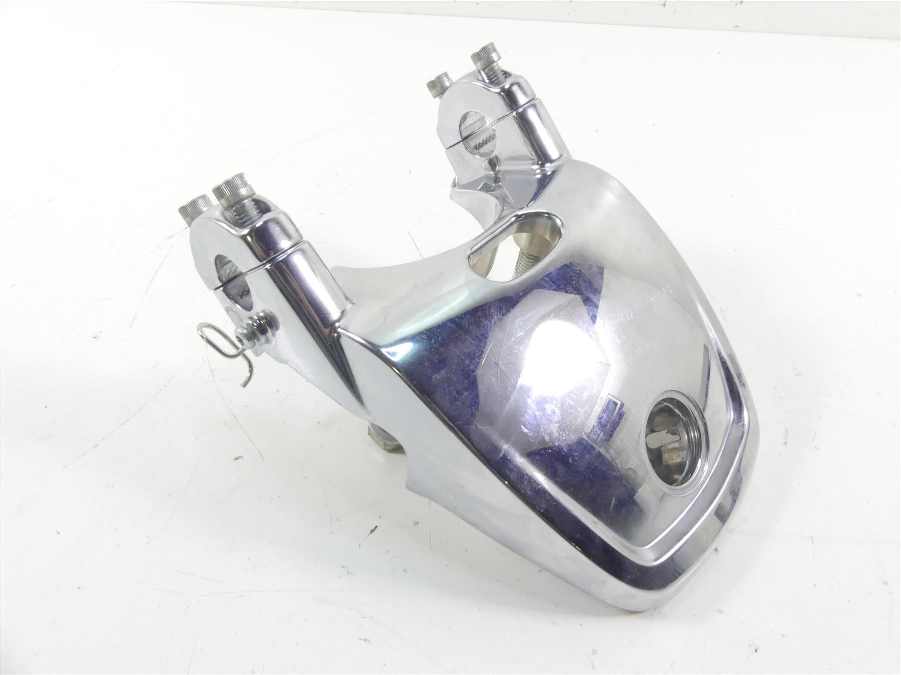2016 Harley FXDL Dyna Low Rider Upper Visor Handlebar Riser Holder 67700193 {{ shop.shopifyCountryName }} - Mototech271