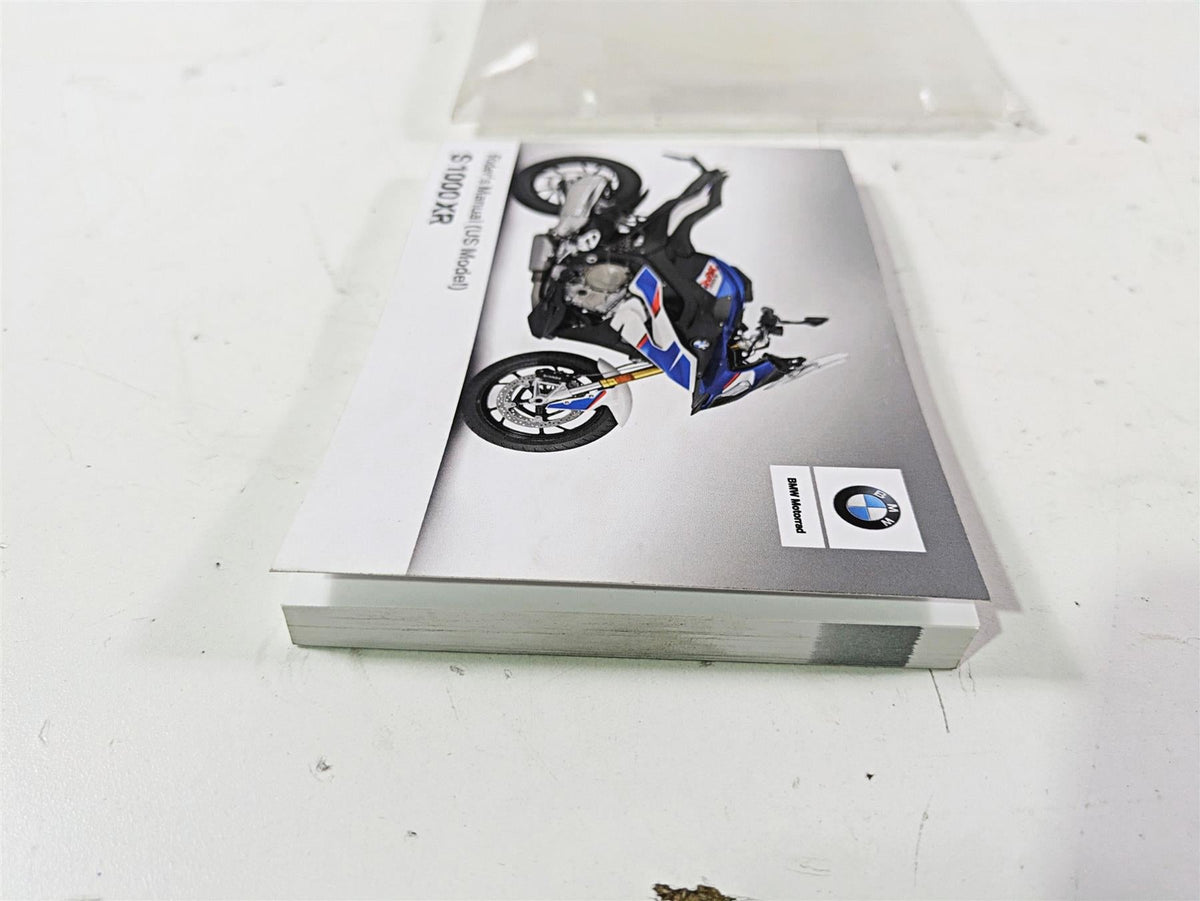 2019 BMW S1000XR K49 Owners Manual Booklet 01409467217 {{ shop.shopifyCountryName }} - Mototech271