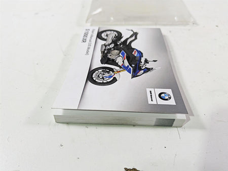 2019 BMW S1000XR K49 Owners Manual Booklet 01409467217 {{ shop.shopifyCountryName }} - Mototech271