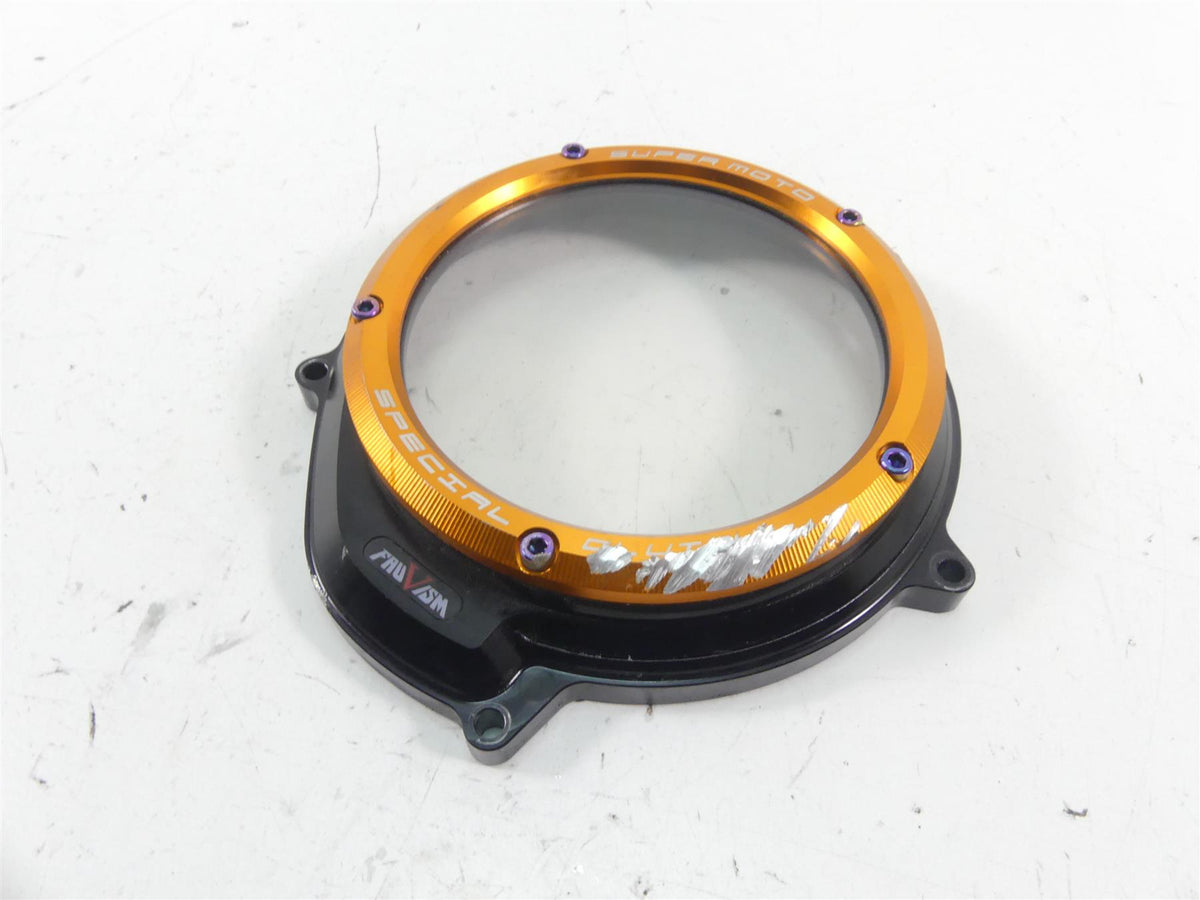 2015 KTM 1290R Super Duke NiceCnc Nero Fauvism Transparent Clear Clutch Cover {{ shop.shopifyCountryName }} - Mototech271