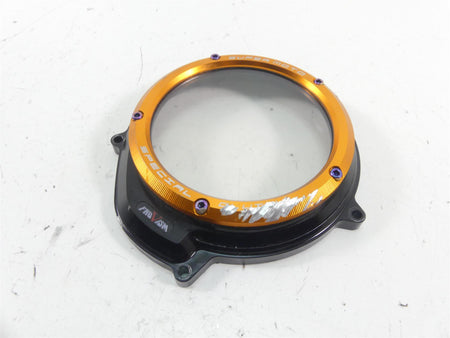 2015 KTM 1290R Super Duke NiceCnc Nero Fauvism Transparent Clear Clutch Cover {{ shop.shopifyCountryName }} - Mototech271