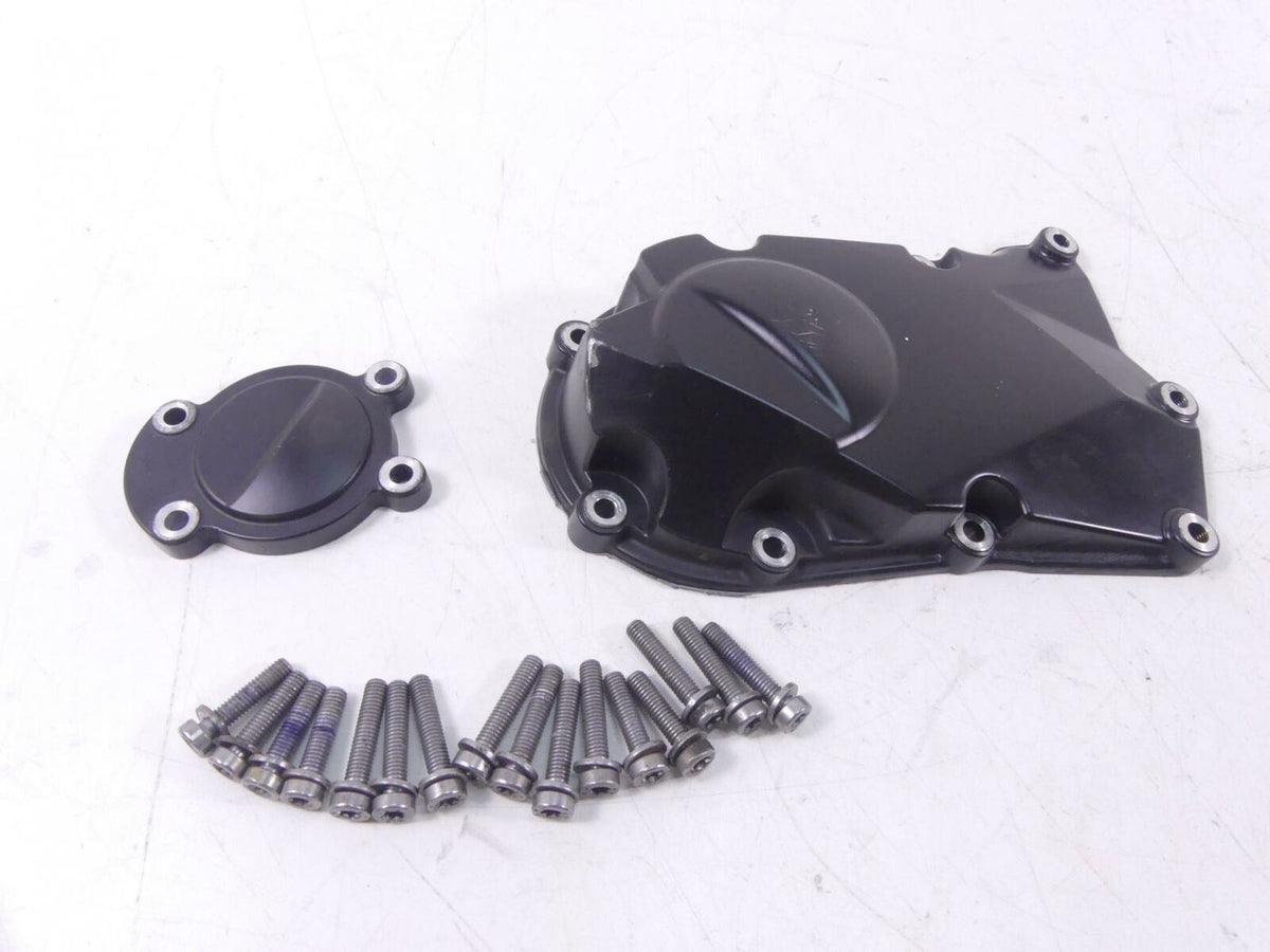 2018 BMW K1600 Bagger Left Right Engine Side Timing Cover Set 11147716427 {{ shop.shopifyCountryName }} - Mototech271