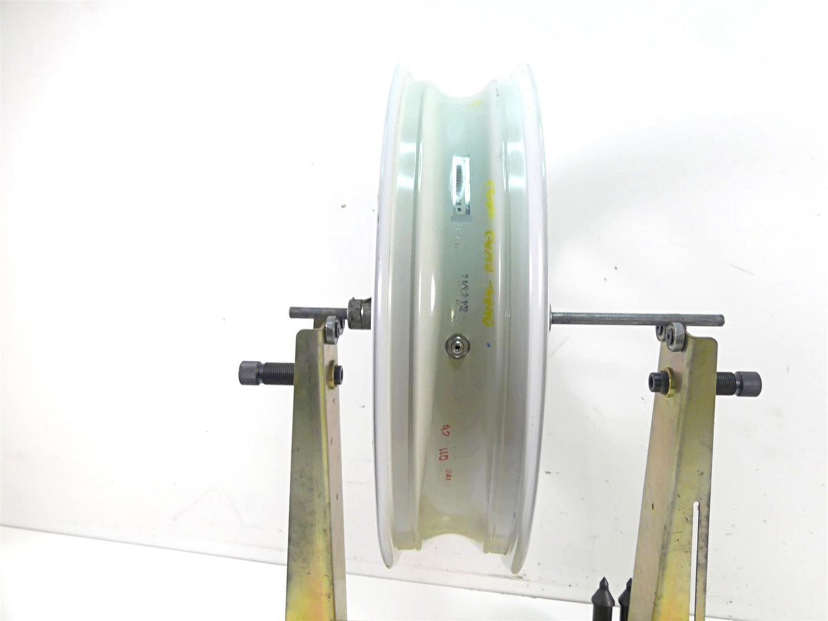 2013 Ducati Diavel Red Front Wheel Rim 17x3.5 - Dent 50121451A {{ shop.shopifyCountryName }} - Mototech271
