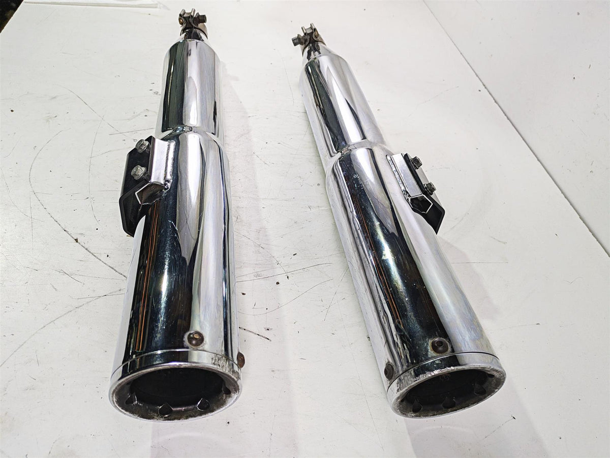 2015 Harley Touring FLHTKL E -Glide Low HI Output Vance Hines Slip On Exhaust Muffler 16455 {{ shop.shopifyCountryName }} - Mototech271
