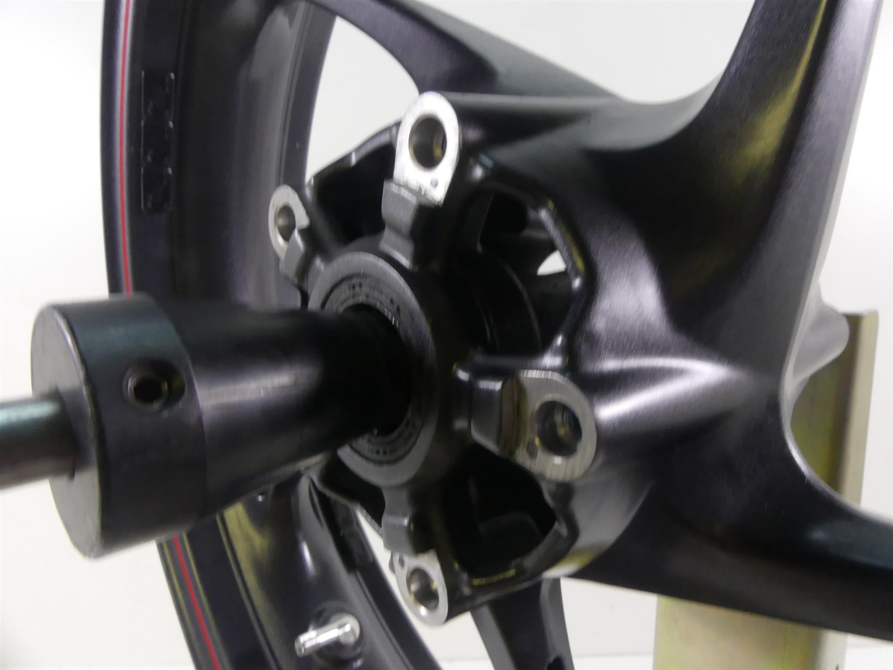 2013 Triumph Street Triple 675R Nice Straight Front Wheel Rim 17x3.5 T2001013 {{ shop.shopifyCountryName }} - Mototech271