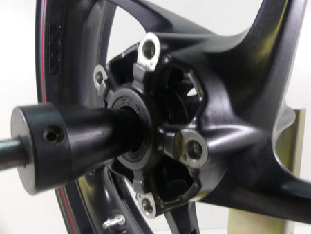 2013 Triumph Street Triple 675R Nice Straight Front Wheel Rim 17x3.5 T2001013 {{ shop.shopifyCountryName }} - Mototech271