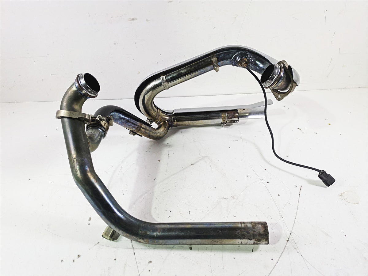 2012 Harley VRSCF Muscle V Rod Stock Exhaust Header Manifold Set 65600071 {{ shop.shopifyCountryName }} - Mototech271