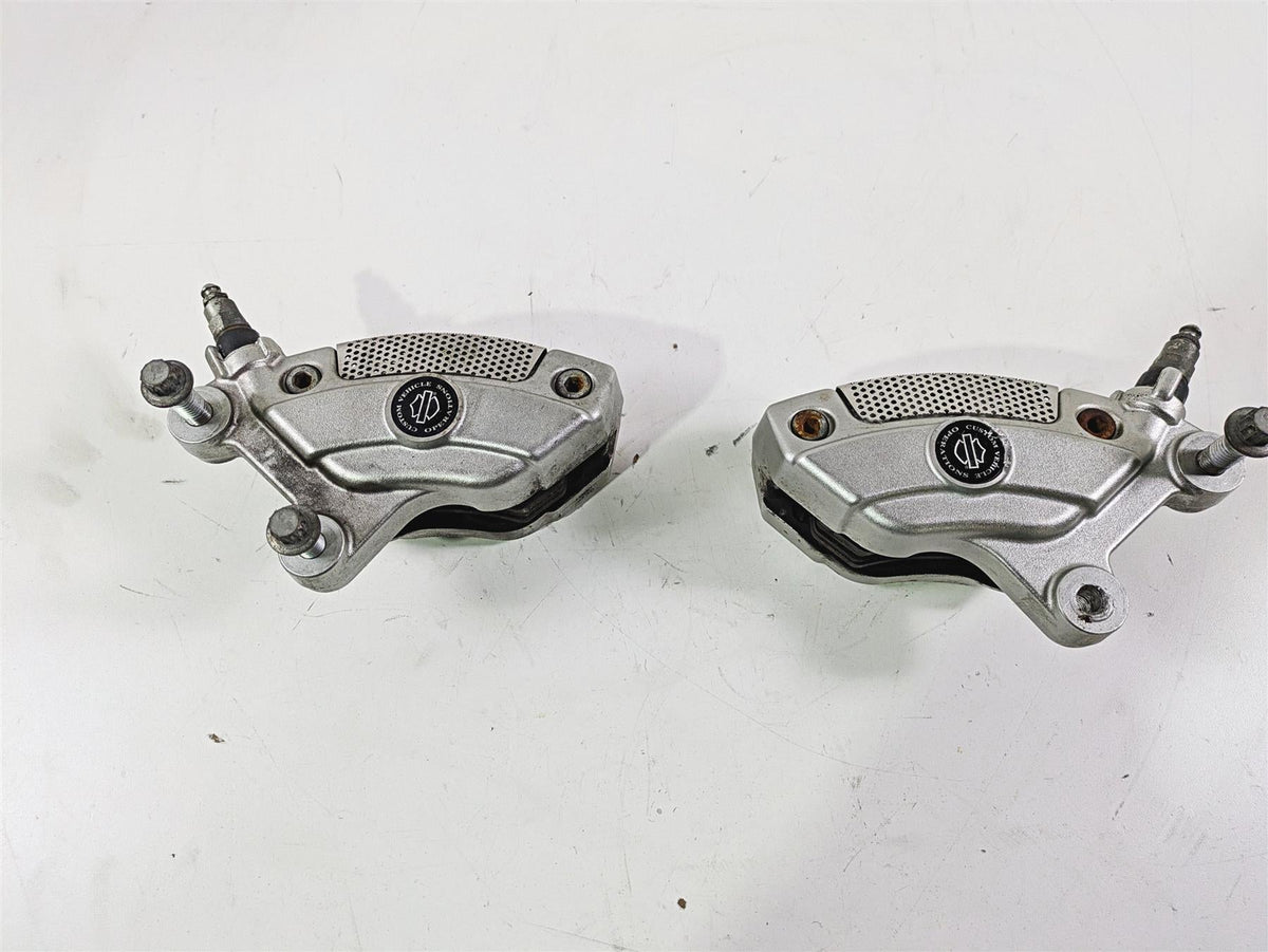 2011 Harley Touring FLHTCUSE CVO E-Glide Front Brake Calipers 42938-08 42939-08 {{ shop.shopifyCountryName }} - Mototech271