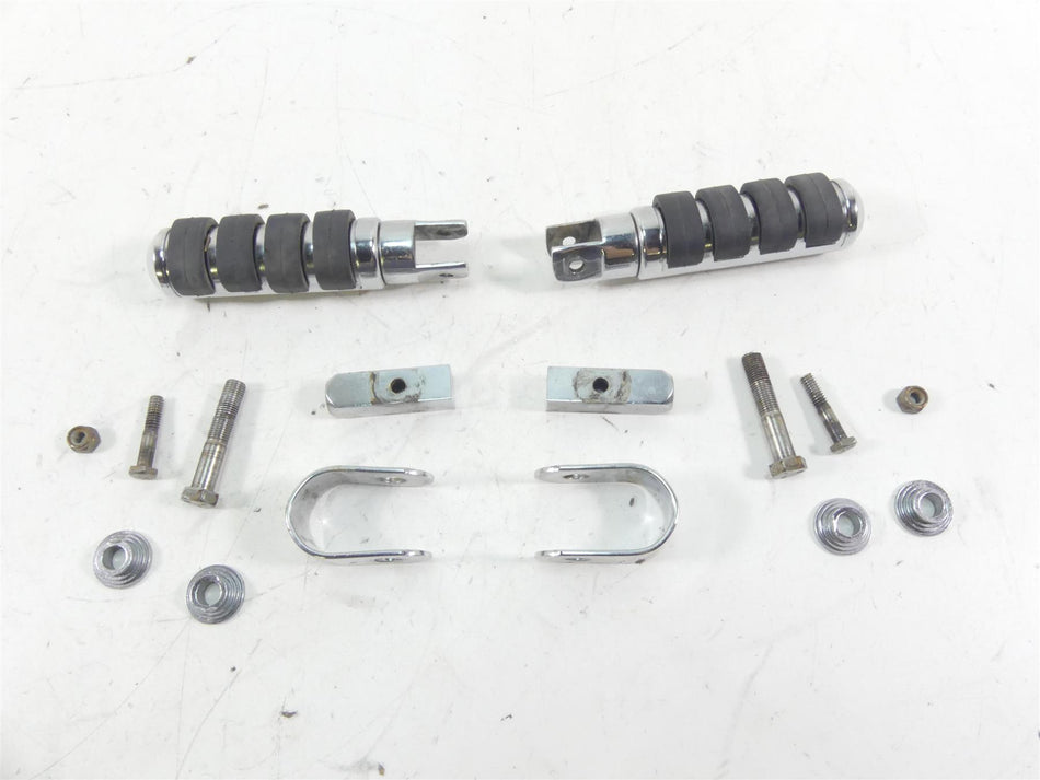 2001 Yamaha XV1600 Road Star Aftermarket Highway Foot Peg Footpeg Set {{ shop.shopifyCountryName }} - Mototech271
