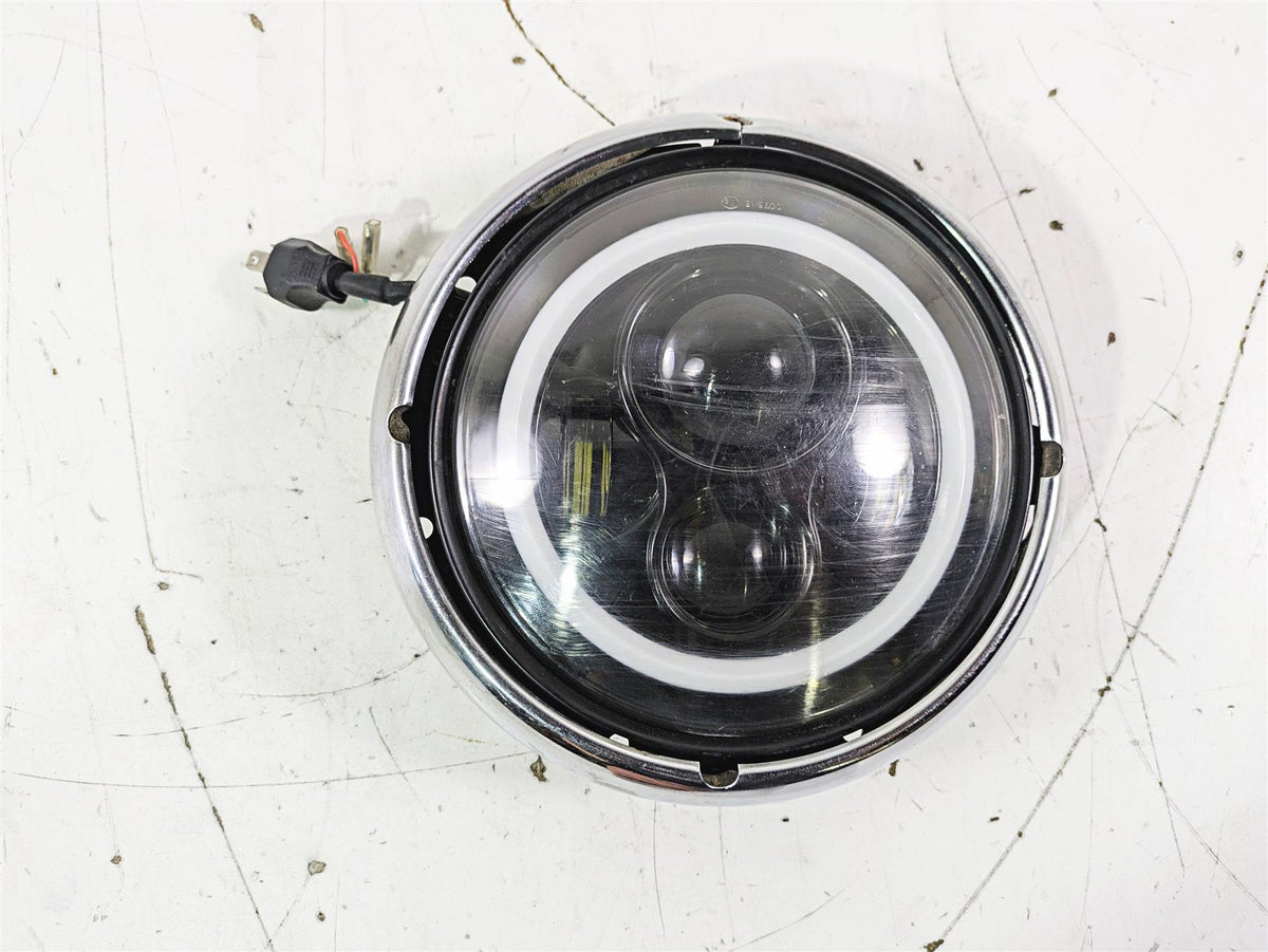 2003 Harley Touring FLHTCUI E-Glide 100th Led Headlight Head Lamp Light {{ shop.shopifyCountryName }} - Mototech271