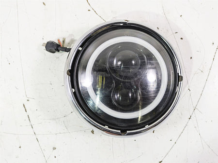 2003 Harley Touring FLHTCUI E-Glide 100th Led Headlight Head Lamp Light {{ shop.shopifyCountryName }} - Mototech271