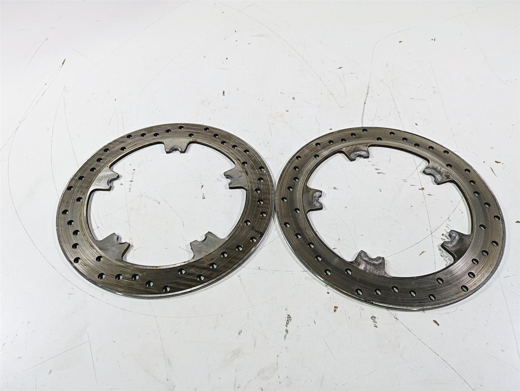 2015 Harley FXDL Dyna Low Rider Front Brake Disc Set 44553-06A {{ shop.shopifyCountryName }} - Mototech271