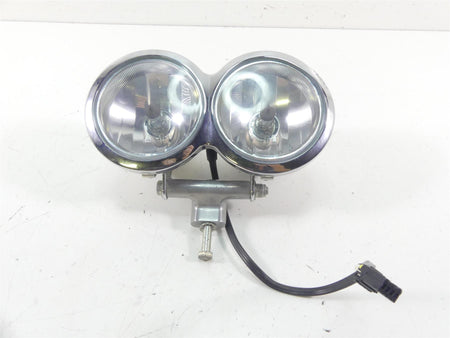 2009 Harley FXDF Dyna Fat Bob Headlight Head Light Bucket And Lens 69797-08 {{ shop.shopifyCountryName }} - Mototech271