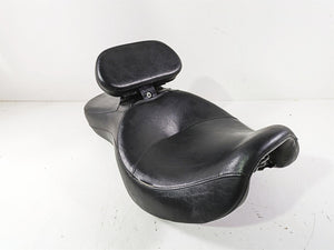 2012 Harley FLD Dyna Switchback Signature Series Seat & Rider Backrest 52000015 | Mototech271