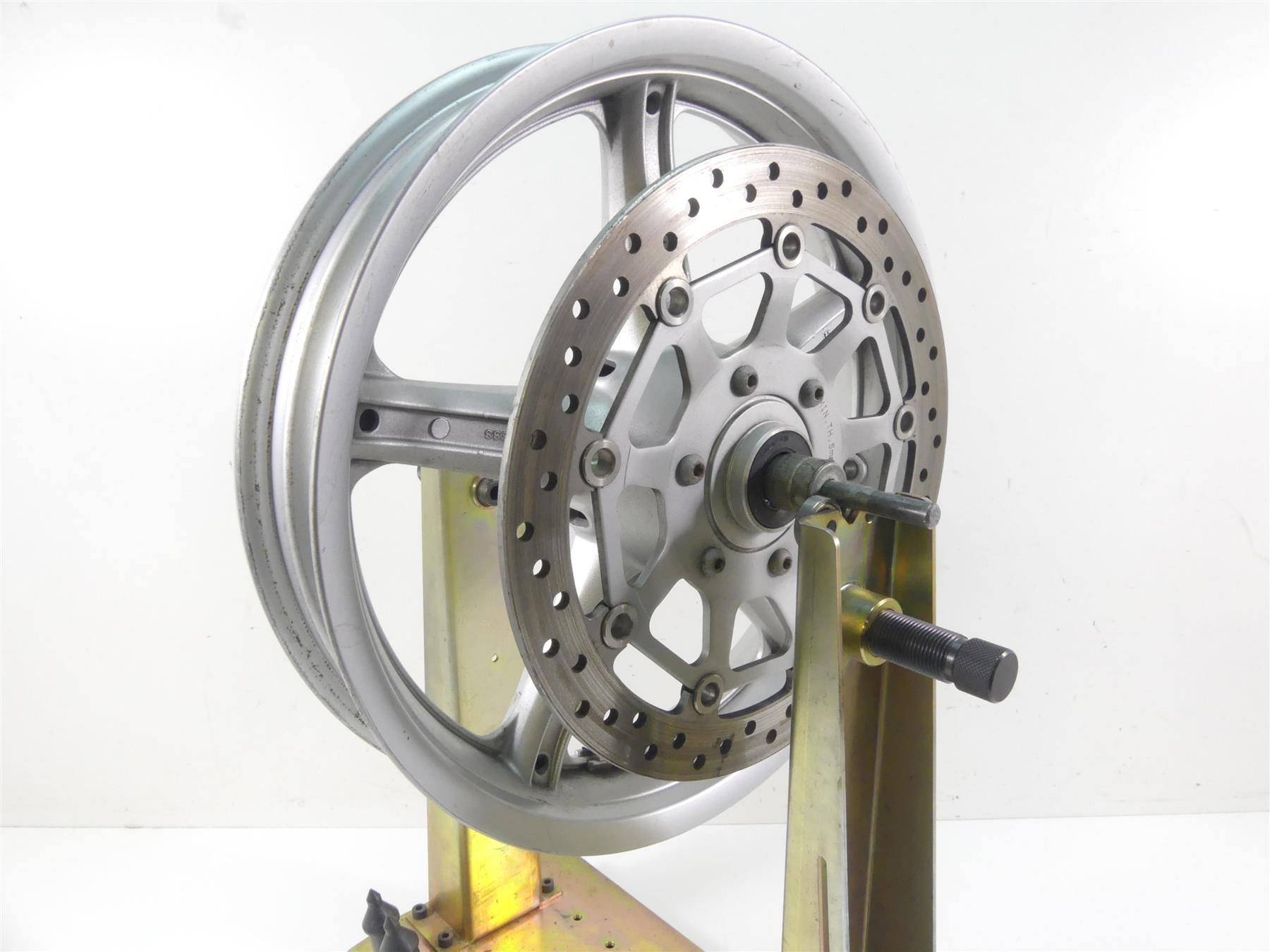 2016 Honda VT1300 CRG Stateline Straight 17x3 Front Wheel Rim 44650-MFY-A00 {{ shop.shopifyCountryName }} - Mototech271