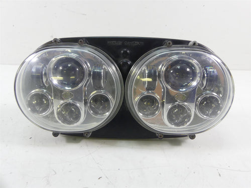 2011 Harley Touring FLTRX Road Glide Headlight Daymaker Head Light Set 67700151 | Mototech271