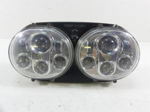 2011 Harley Touring FLTRX Road Glide Headlight Daymaker Head Light Set 67700151 | Mototech271