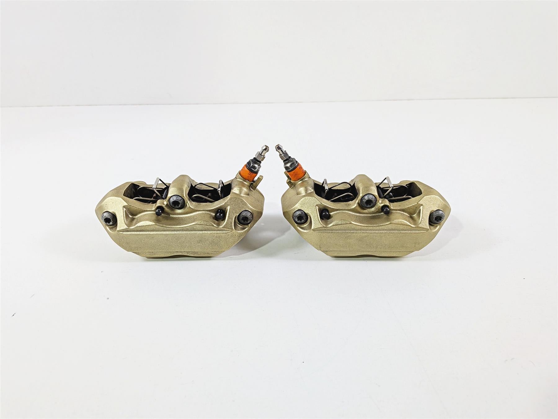 2017 BMW S1000RR K46 Golden Brembo Front Brake Caliper Set 100mm 34117714784 {{ shop.shopifyCountryName }} - Mototech271