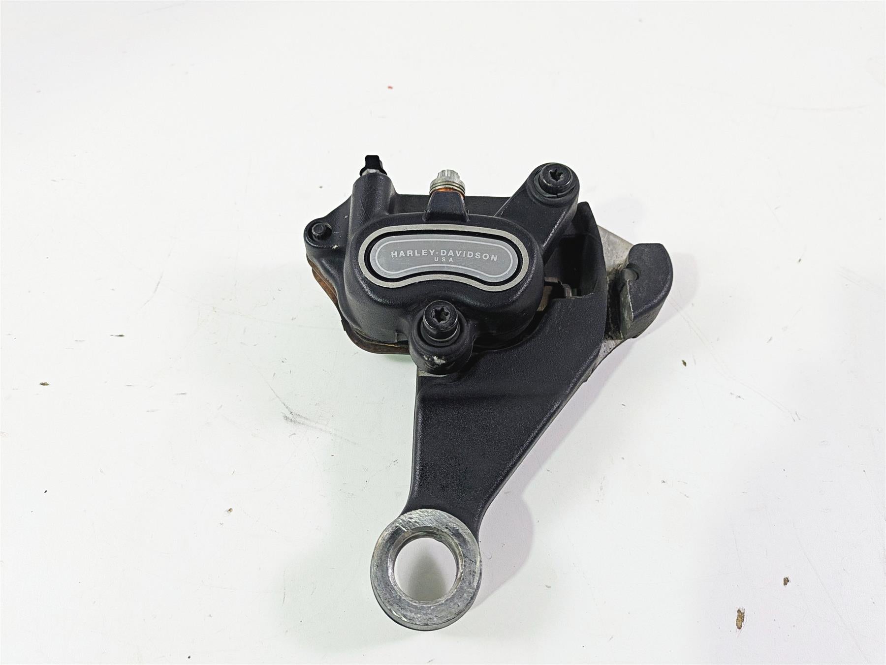 2014 Harley FLS Softail Slim Rear Brake Caliper + Mount 40908-08