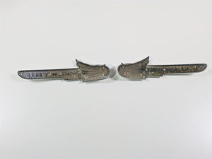 2002 Honda GL1500 CD Valkyrie Deluxe Left Right Tank Badge Emblem Set 1234567 | Mototech271
