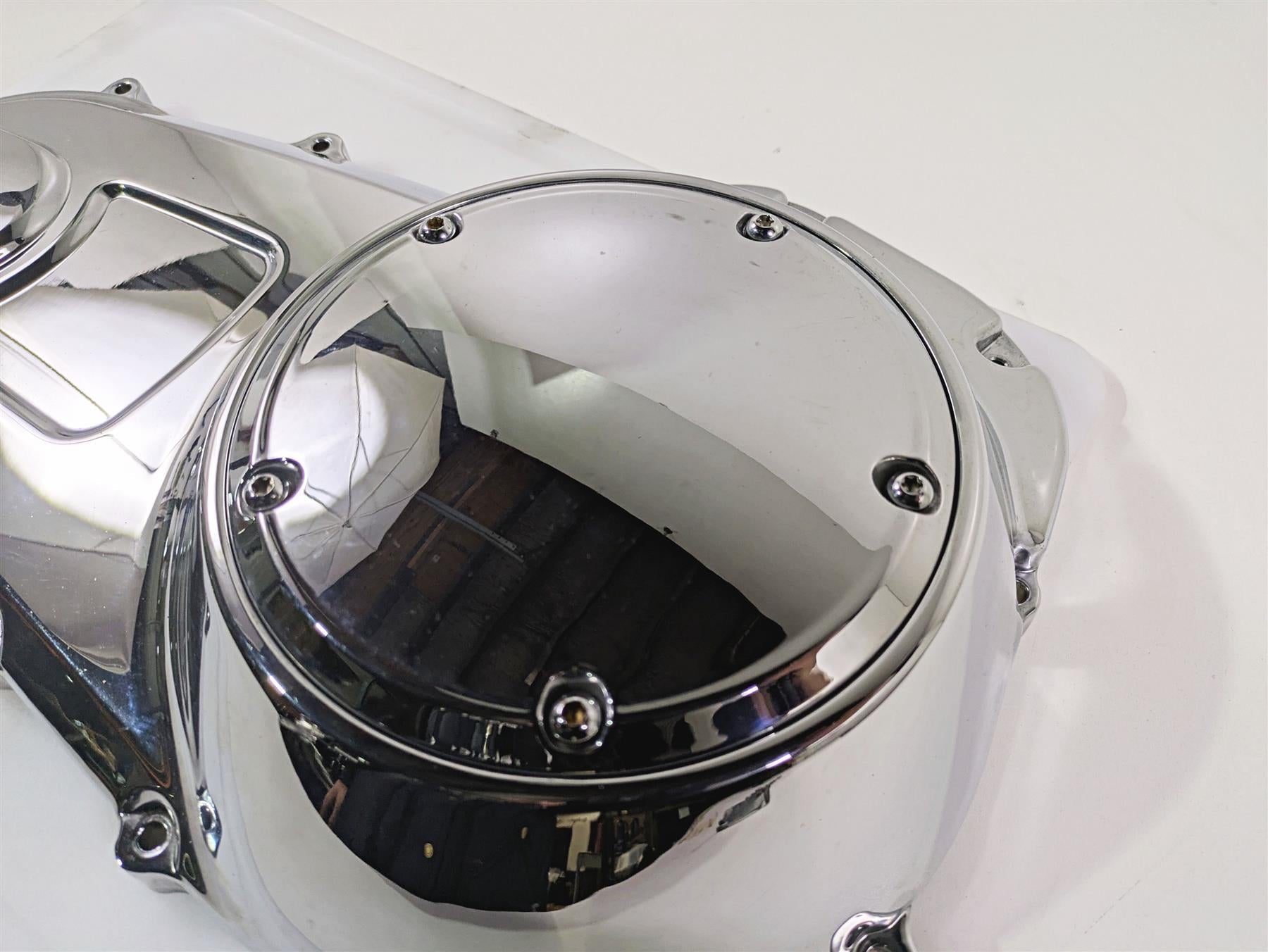 2009 Harley Touring FLHX Street Glide Outer Primary Drive Clutch Cover 60685-07 {{ shop.shopifyCountryName }} - Mototech271