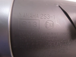 2014 Yamaha VMX17 V-Max 1700 Left Exhaust Muffler Silencer Damper 2S3-14710-00-0