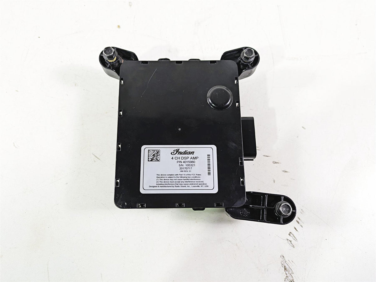 2018 Indian Chieftain Dark Horse Front Radio Amp Amplifier Module 4015980 {{ shop.shopifyCountryName }} - Mototech271
