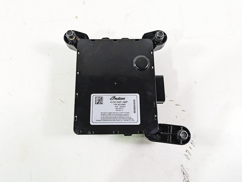 2018 Indian Chieftain Dark Horse Front Radio Amp Amplifier Module 4015980 {{ shop.shopifyCountryName }} - Mototech271