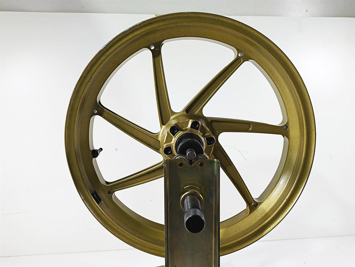 2016 BMW S1000RR K46 Front Wheel Rim Forged Gold 17x3.5 -Dent 36318548892 {{ shop.shopifyCountryName }} - Mototech271